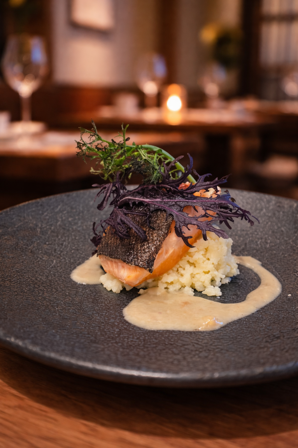 信州サーモンのポワレ